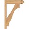 Ekena Millwork Balboa Smooth Arts and Crafts Outlooker, Western Red Cedar, 5 1/2"W x 18"D x 26"H OUT06X18X26BOA03SWR - alternate 2